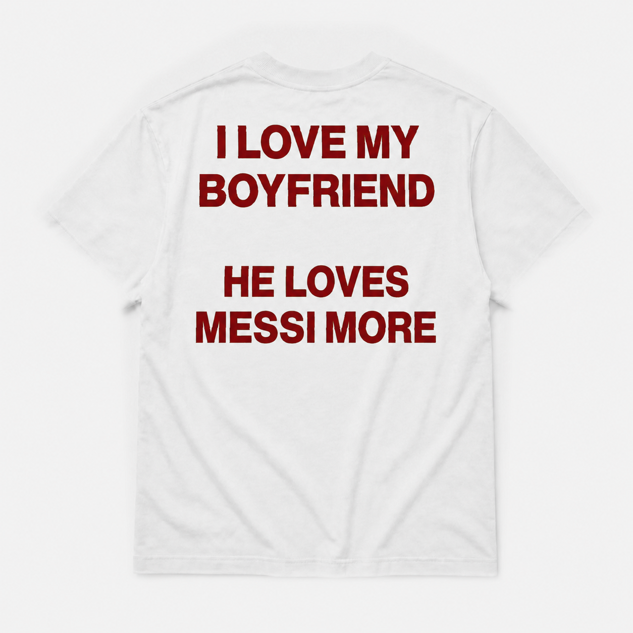 He loves Messi more  -  TEE