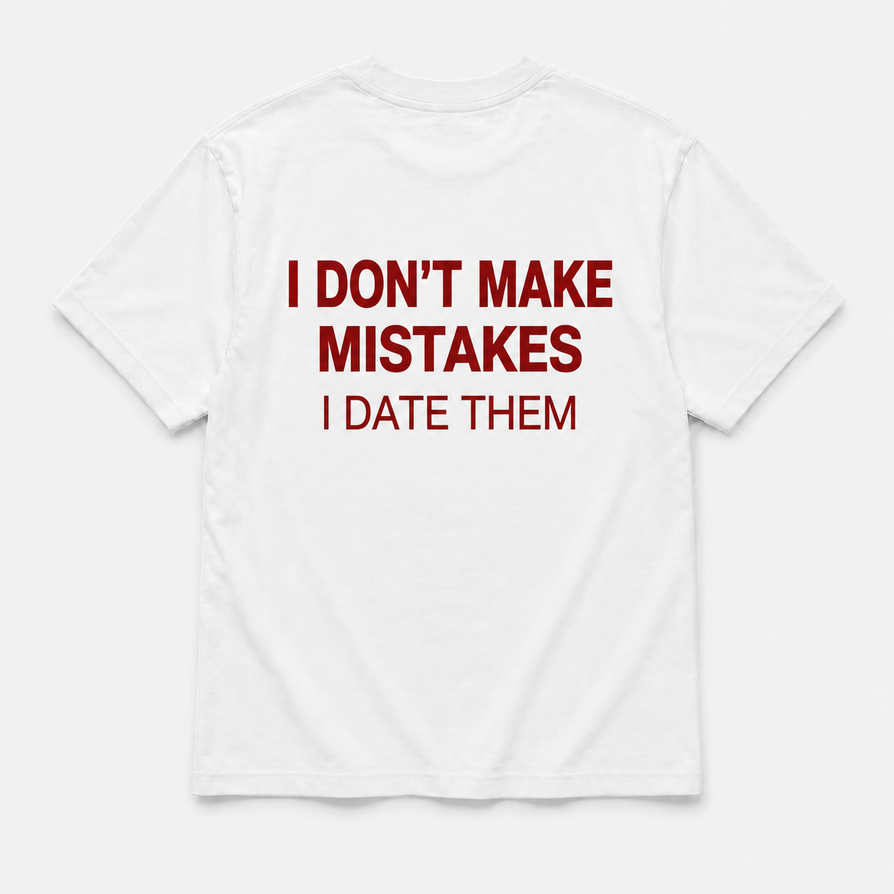 I don't make mistakes -  TEE