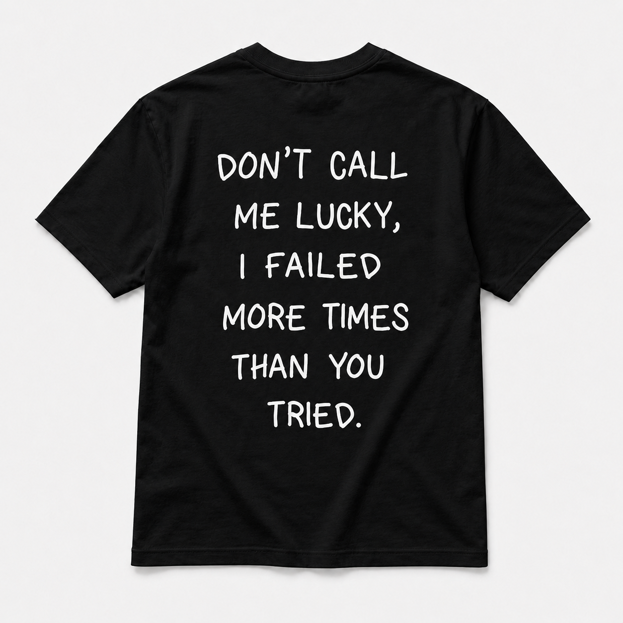 Don't call me lucky - TEE