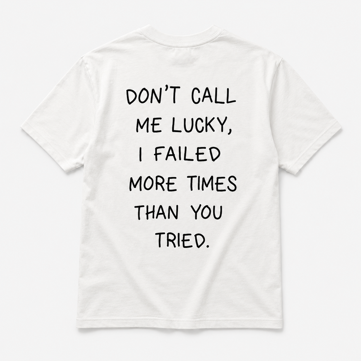 Don't call me lucky - TEE