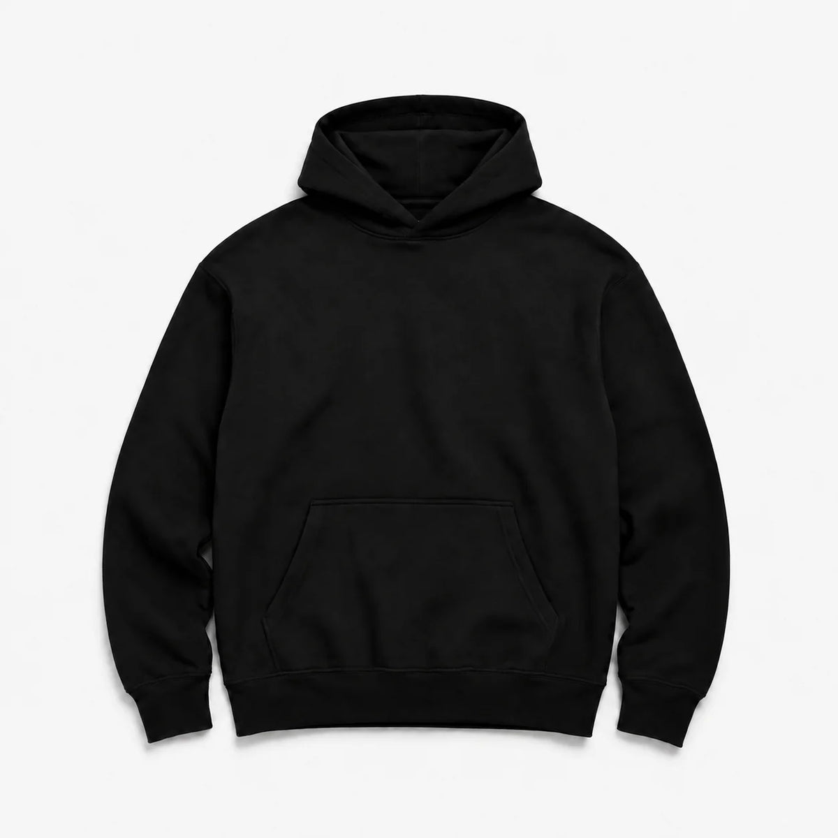Bluza CLTH — Czarny — gładki przód bez logo