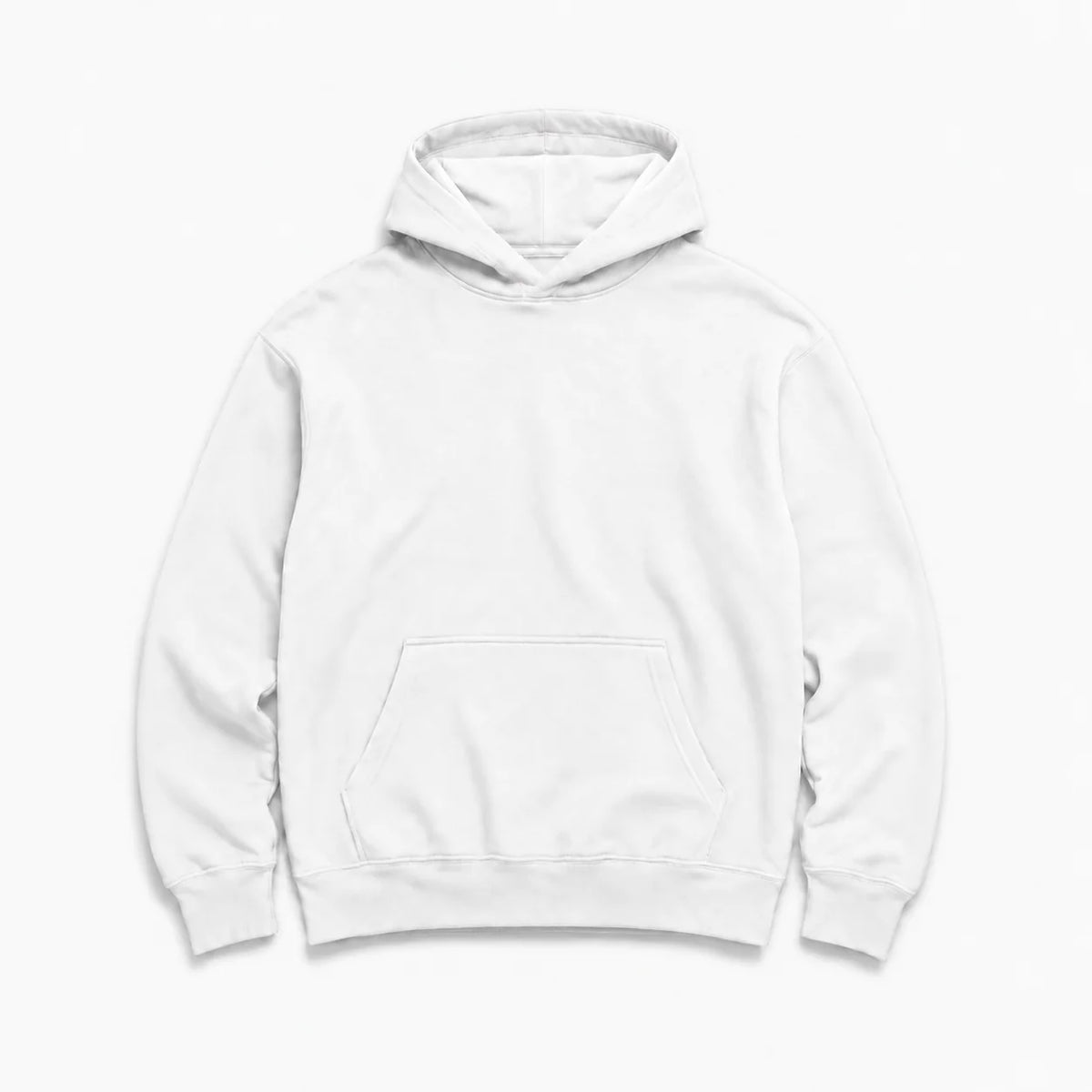 Bluza CLTH — Biały — gładki przód bez logo